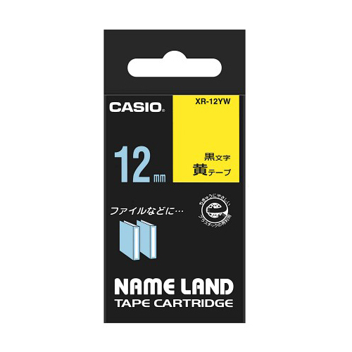 ޤȤ CASIO ͡(NAME LAND) ɥơ (ơ/ʸ/12mm5) XR-12YW-5P-E x [4] /l