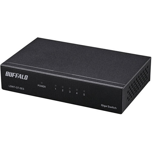 まとめ得 BUFFALO バッファロー スイッチングハブ LSW7 GT 5ES/BK x [3個] /l :l3 4981254070253:WEB TWOHAN in