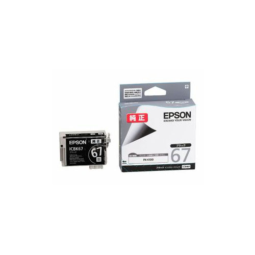 まとめ得 EPSON PCプリンタ用インク・リボン ICBK67 x [4個] /l :l3 4988617073524 m:WEB TWOHAN in