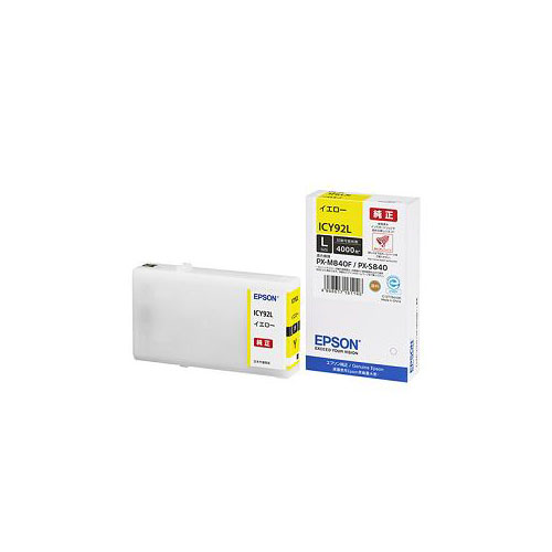 まとめ得 EPSON 純正インクカートリッジ(イエロー・Lサイズ) ICY92L x [4個] /l :l3 4988617161146 m:WEB TWOHAN in