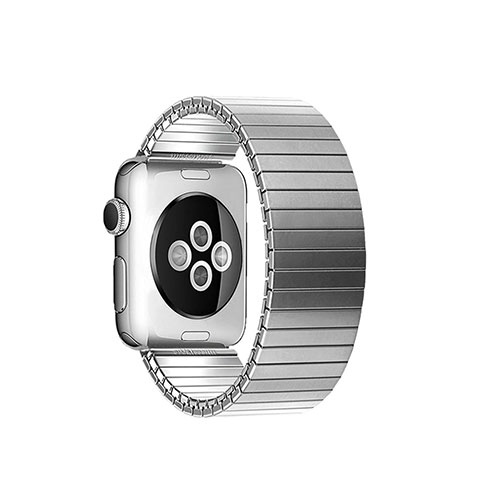 まとめ得 TF7 メタルストレッチバンド for Apple Watch 41/40/38mm Sサイズ シルバー TF21SV40S x [4個] /l |  | 02