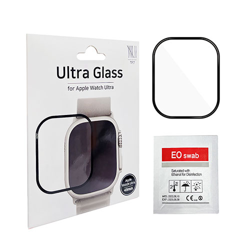 まとめ得 TF7 ティーエフセブン Ultra Glass 液晶保護フィルム for Apple Watch Ultra 49mm TF72727 x [4個] /l｜web-twohan3｜05