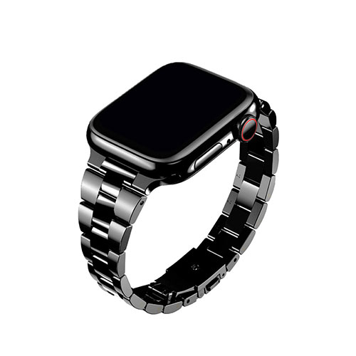 まとめ得 TF7 イージーアジャスト メタルバンド for Apple Watch 41/40/38mm ブラック TF72738 x [4個] /l :l3 8809557727383 m:WEB TWOHAN in