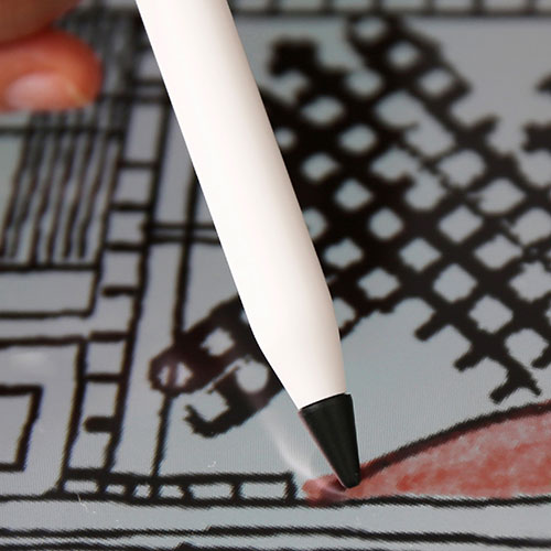 まとめ得 ifeli Apple Pencil用 一体型TPUカバー付きチップ(4個入り) ブラック IF00062 x [3個] /l｜web-twohan3｜04
