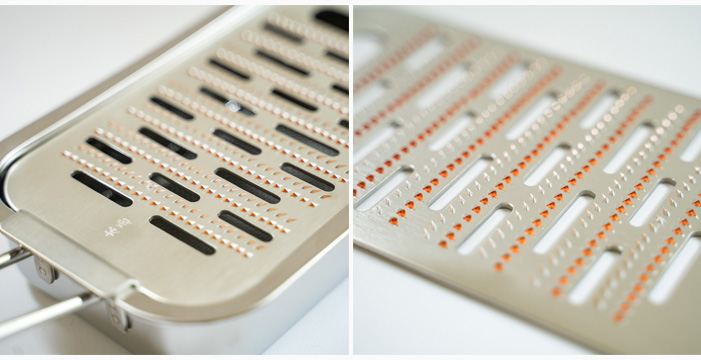 日本橋木屋 新箱型 純銅 本目立おろし金 木屋 おろし金 ステンレス