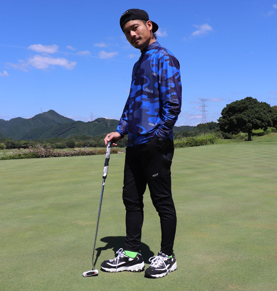【激安大特価！】 LUXE/R Tシャツ ロンT メンズ レディース 長袖 ラグジュ ゴルフ メンズウェア