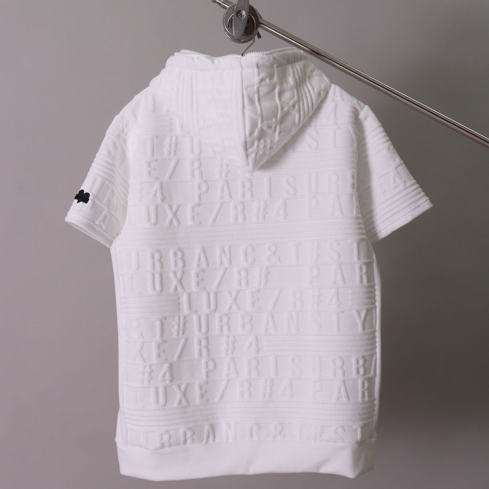 Tシャツ 半袖 メンズ レディース 男女兼用 LUXE/R ラグジュ スポーツ 立体ロゴ ストレッチ ジャージ 膨れジャガード セットアップ可能 M L XL 大きいサイズ webcomplete_45365