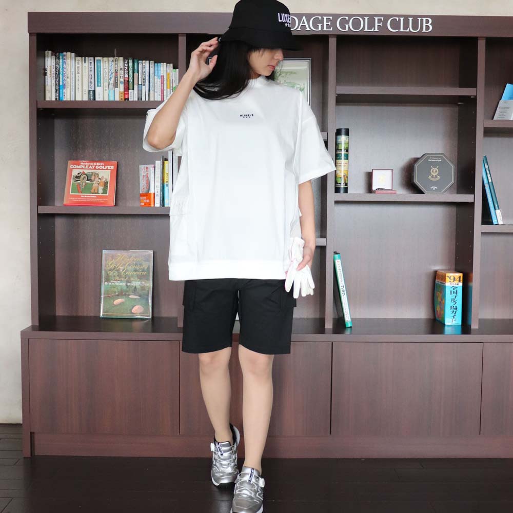 RUFFLOG ラフロッグ ハイネック ゴルフシャツ XL ホワイト