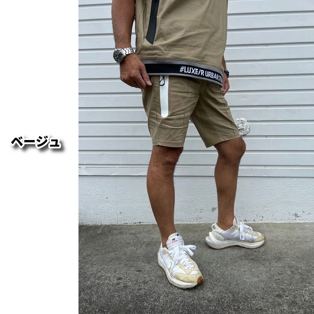 ラグジュ　LUXE/R ハーフパンツ　オレンジ　サイズXL LUXE/R ハーフパンツ メンズ ショート 短パン ブランド ゴルフ