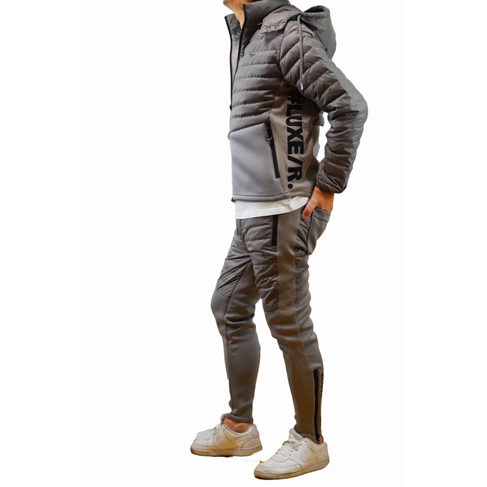 LUXE/R（ラグジュ） ダウン ジャージ 切り替え パーカー キルティング