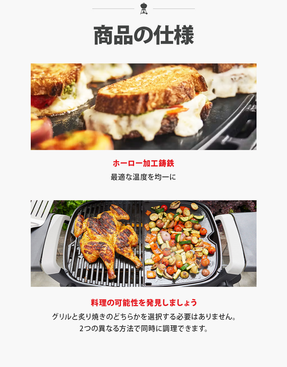 WEBER（ウェーバー） 【Weber公式】 バーベキュー コンロ Q2800N+ 専用