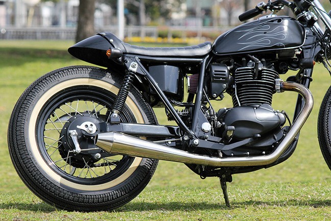 GOODS（グッズ） TAPERED CONE スリップオンマフラー 250TR KAWASAKI