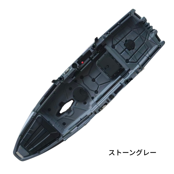 AFボート NEWモデル AFカヤック310ワイド 2分割カヤック 足漕ぎペダル
