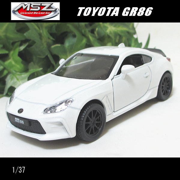 1/30 トヨタ GR86 ミニカー Amazon | 1/30 トヨタ GR86 ブライトブルー カラーサンプル ミニカー