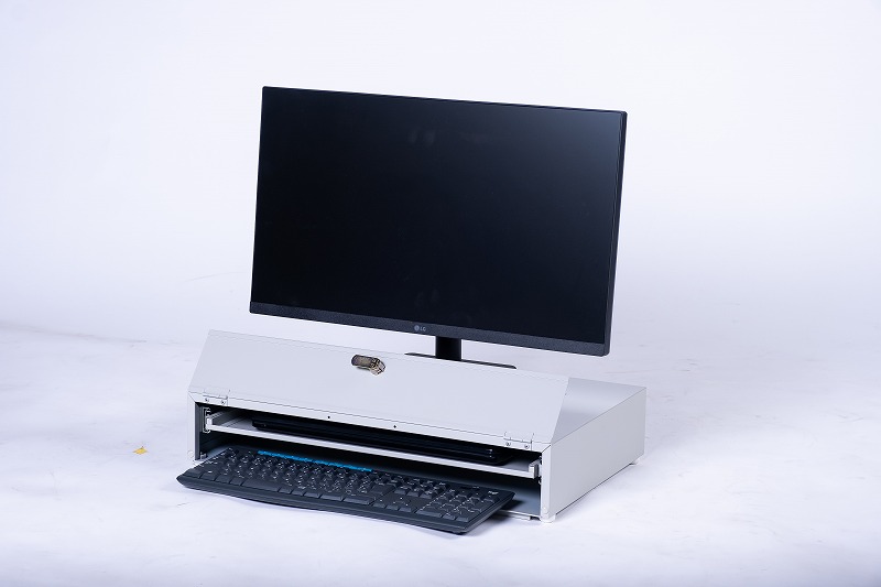 セキュリティボックス Note S PCケース 排熱 盗難防止鍵付き CPU