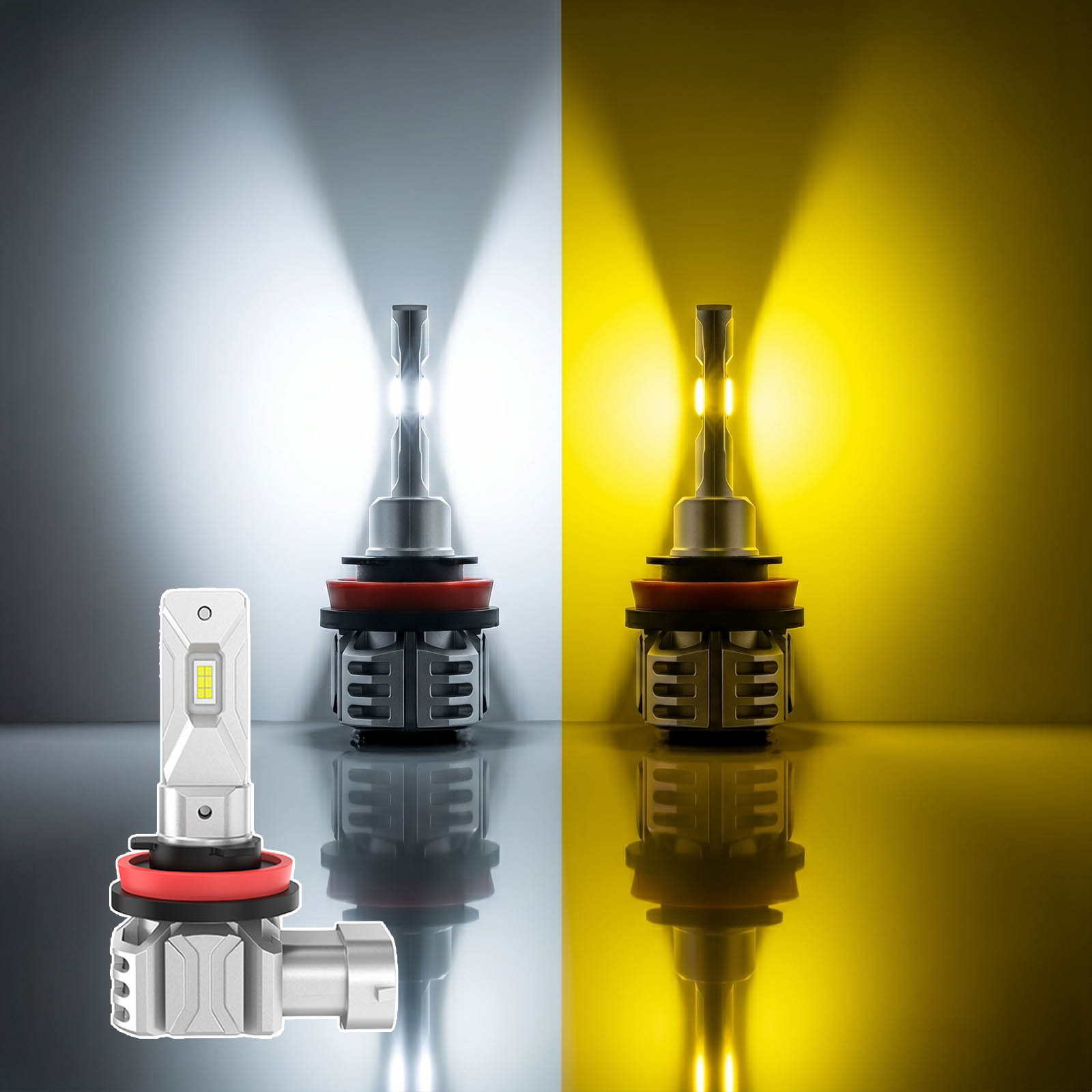 日産 ジューク H8 H11 H16 LED フォグランプ 車用 CSP LEDチップ