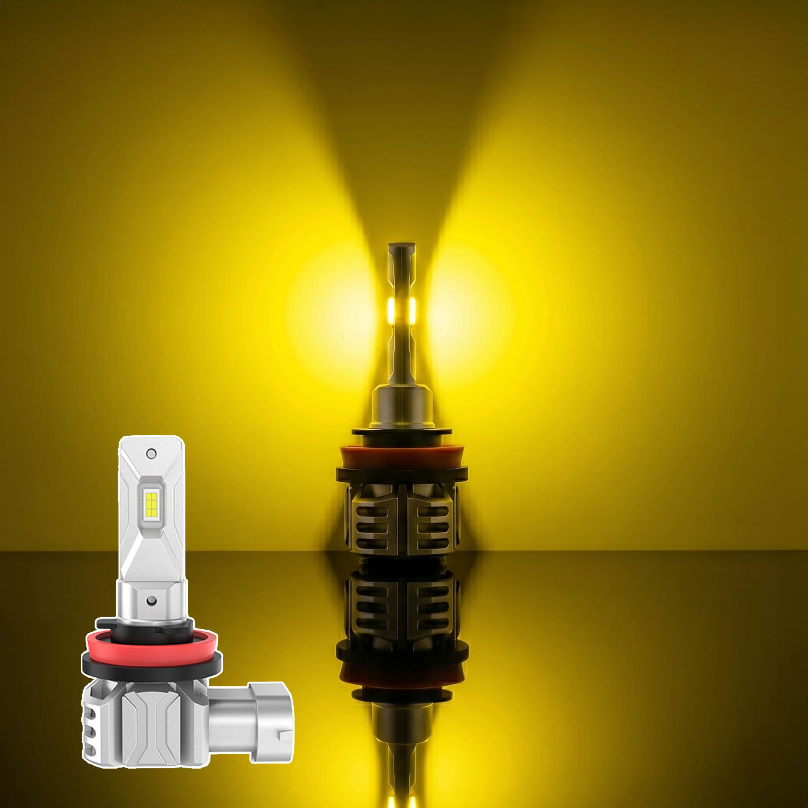 トヨタ マークXジオ H8 H11 H16 LED フォグランプ 車用 CSP LEDチップ