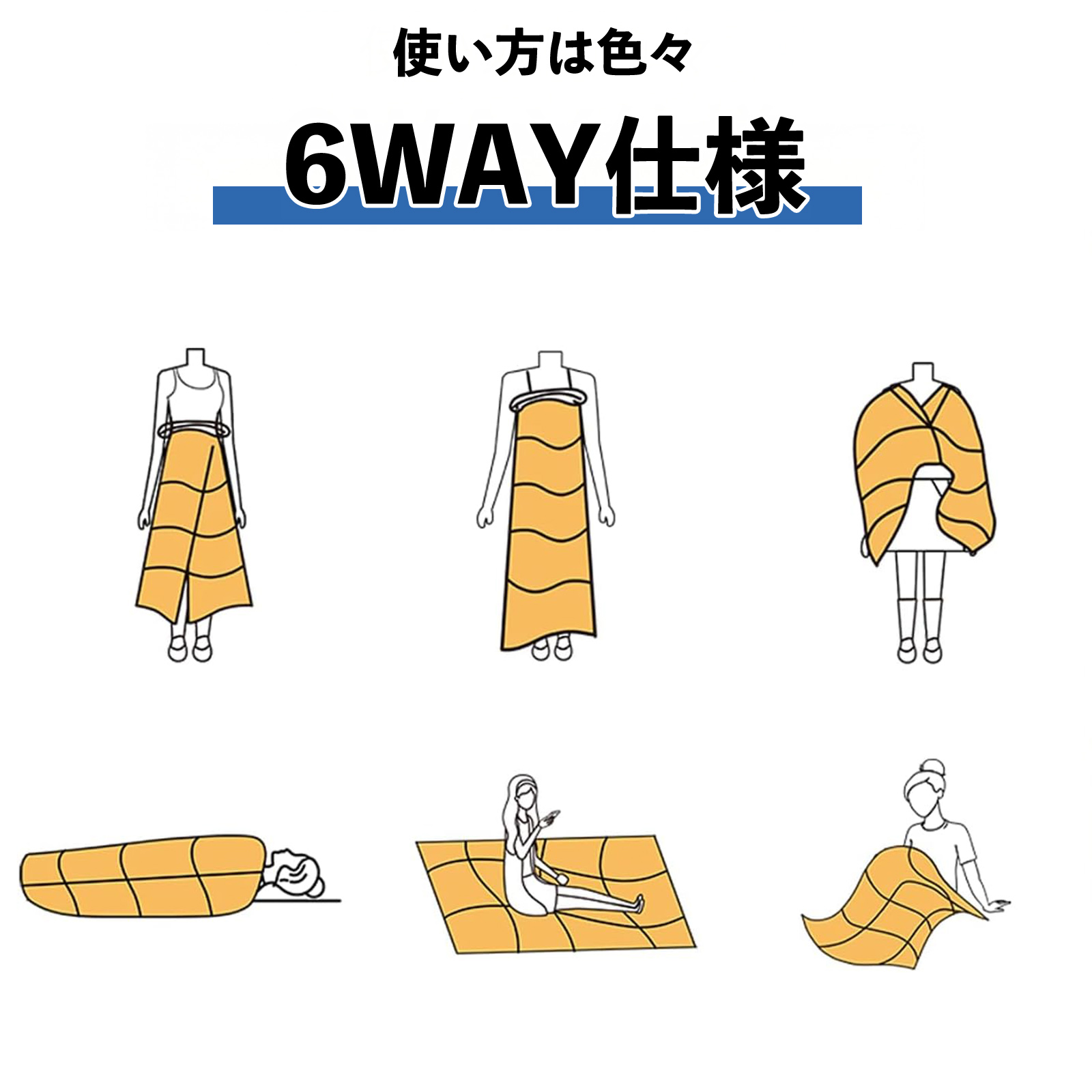 日産 エクストレイル X-TRAIL T32 NT32 電気毛布 ブランケット 敷き 掛け 9段階温度調節 ヒーター AI過熱保護 12V 即暖 洗濯可能 防寒対策 肩 膝掛け  WeCar |  | 06