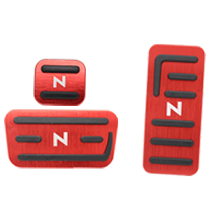 ペダルカバー ブレーキペダル 適合 ホンダ nbox n-box N-WGN N-ワゴン NBOXカスタム N-VAN アルミフット ペダル ブレーキ アクセル カバー 取付簡単  3点セット｜wecar｜02