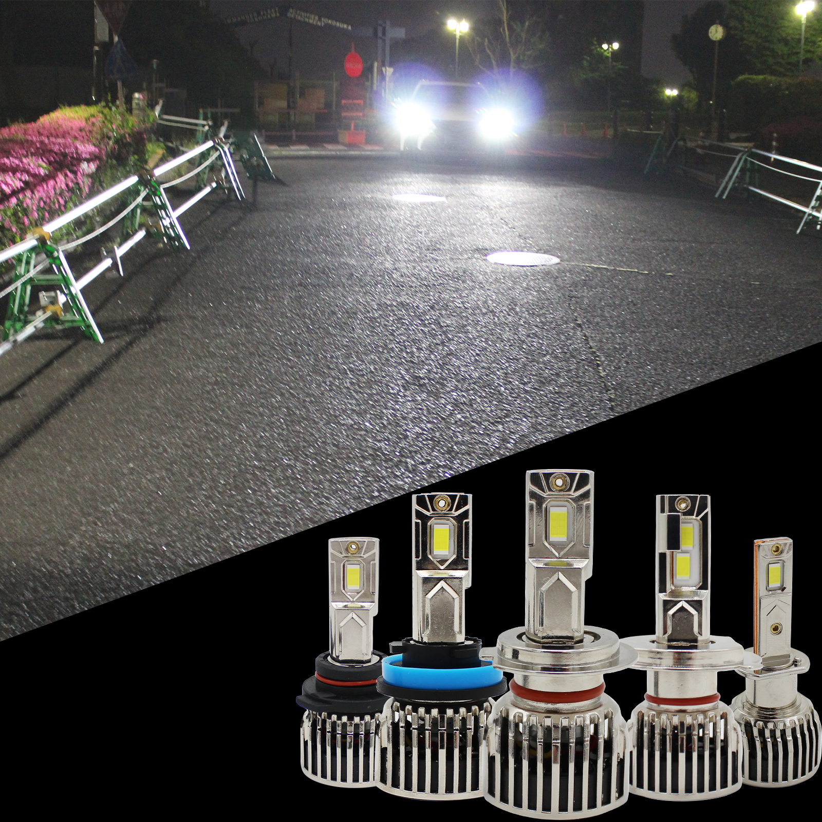 バモス　HM1 HM2　LED ヘッドライト バルブ H4 Hi/Lo 6500K 車検対応 新基準対応 1年保証 　｜wecar｜06