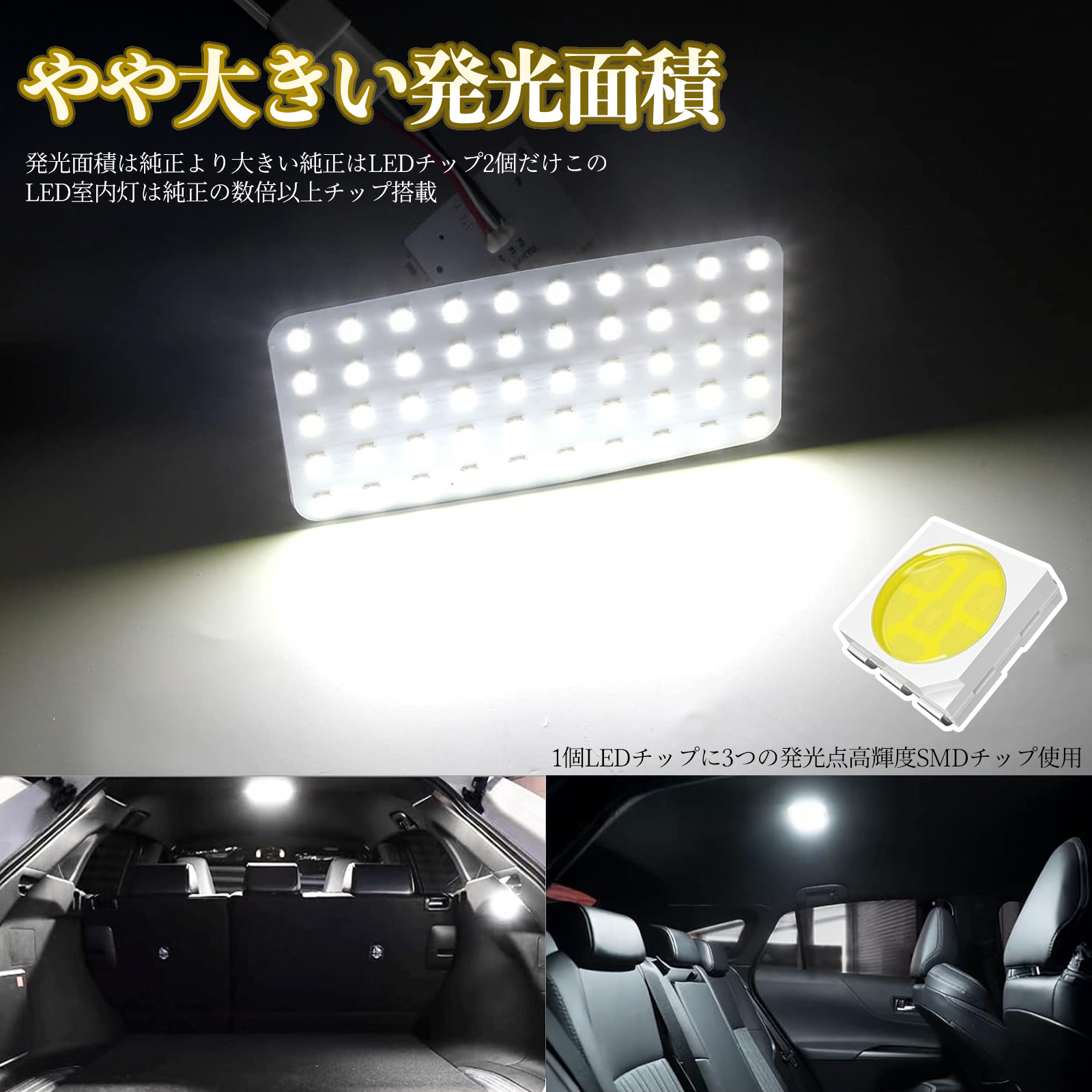 セレナC27 ランディ SGC27 SGN27 専用設計 LED ルームランプ 室内灯