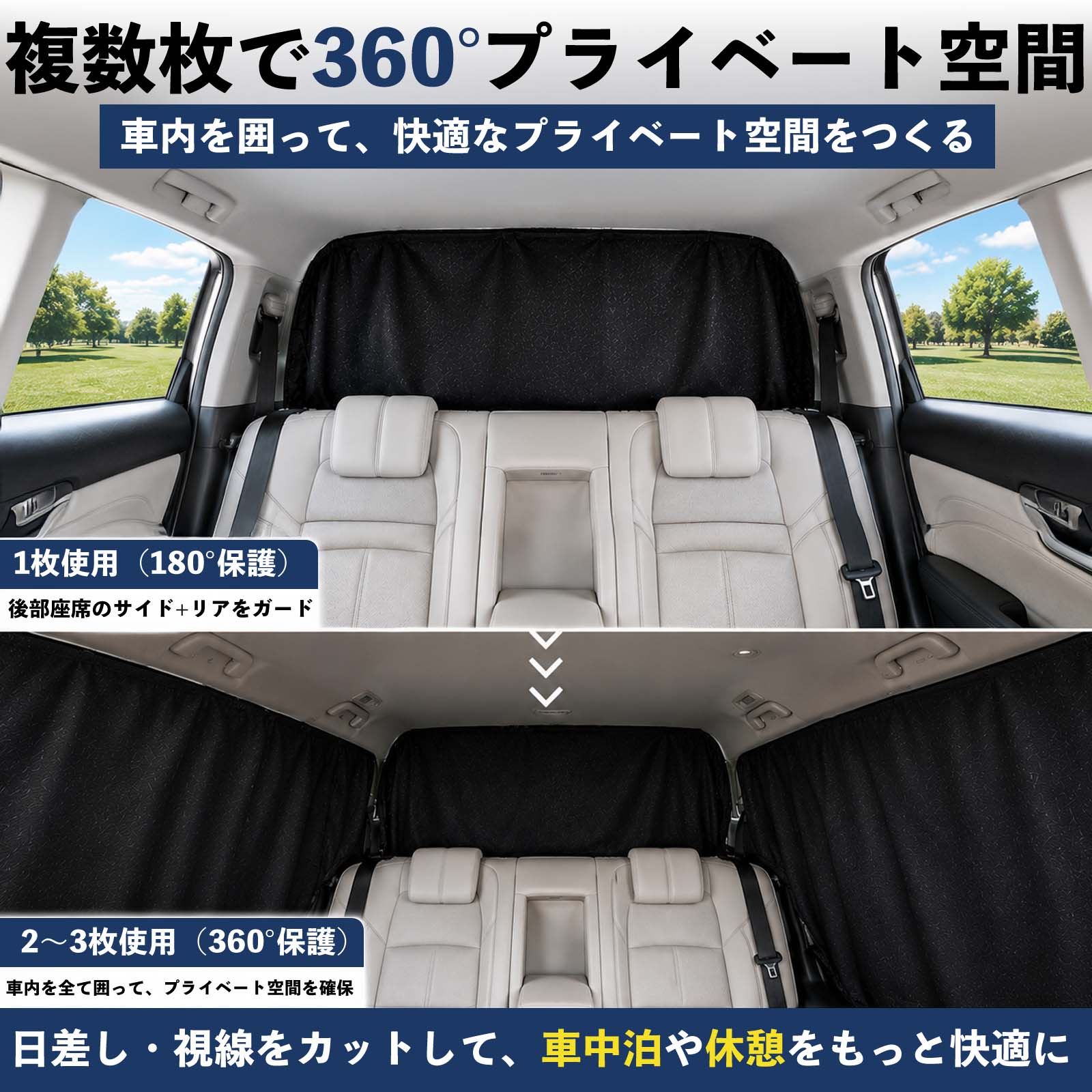 本田 ステップワゴン スパーダ RP系 マグネットカーテン 車用 遮光