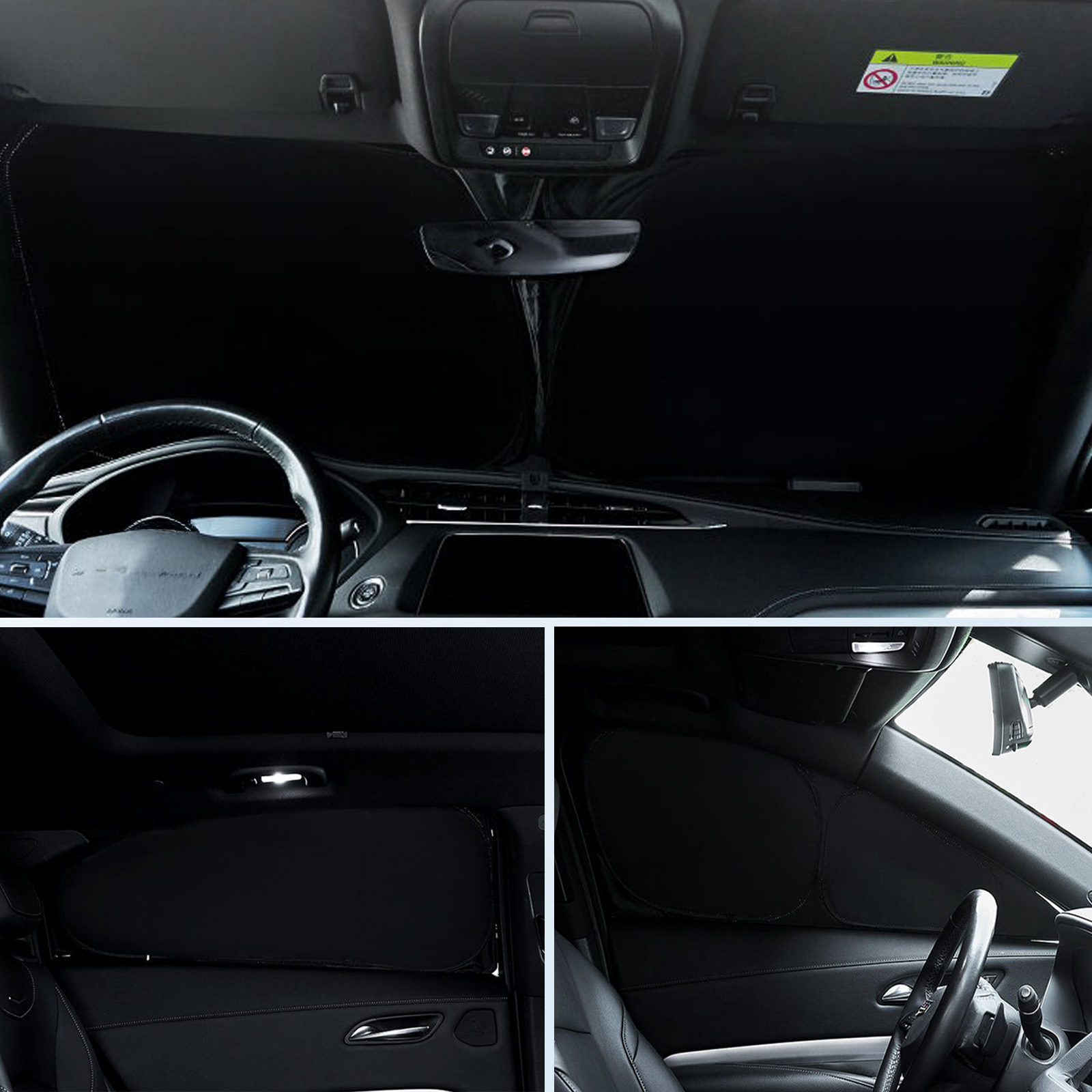 三菱 アウトランダー PHEV GN0W 7人乗り 車種専用 車中泊 サンシェード