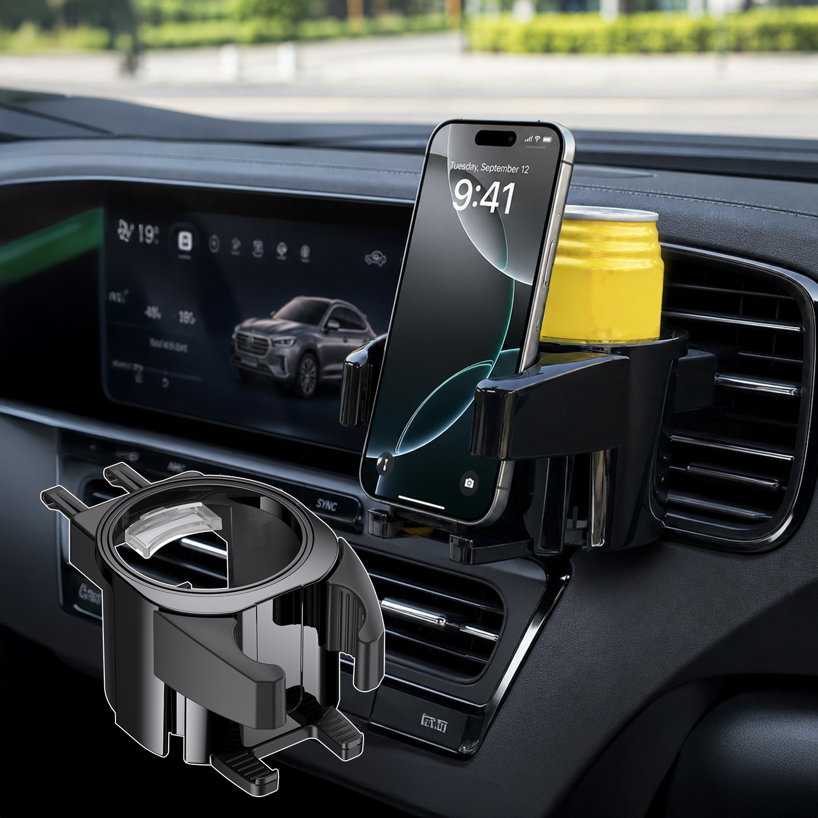 スズキ イグニス FF21S型 ドリンクホルダー 車用 カップホルダー 丸型