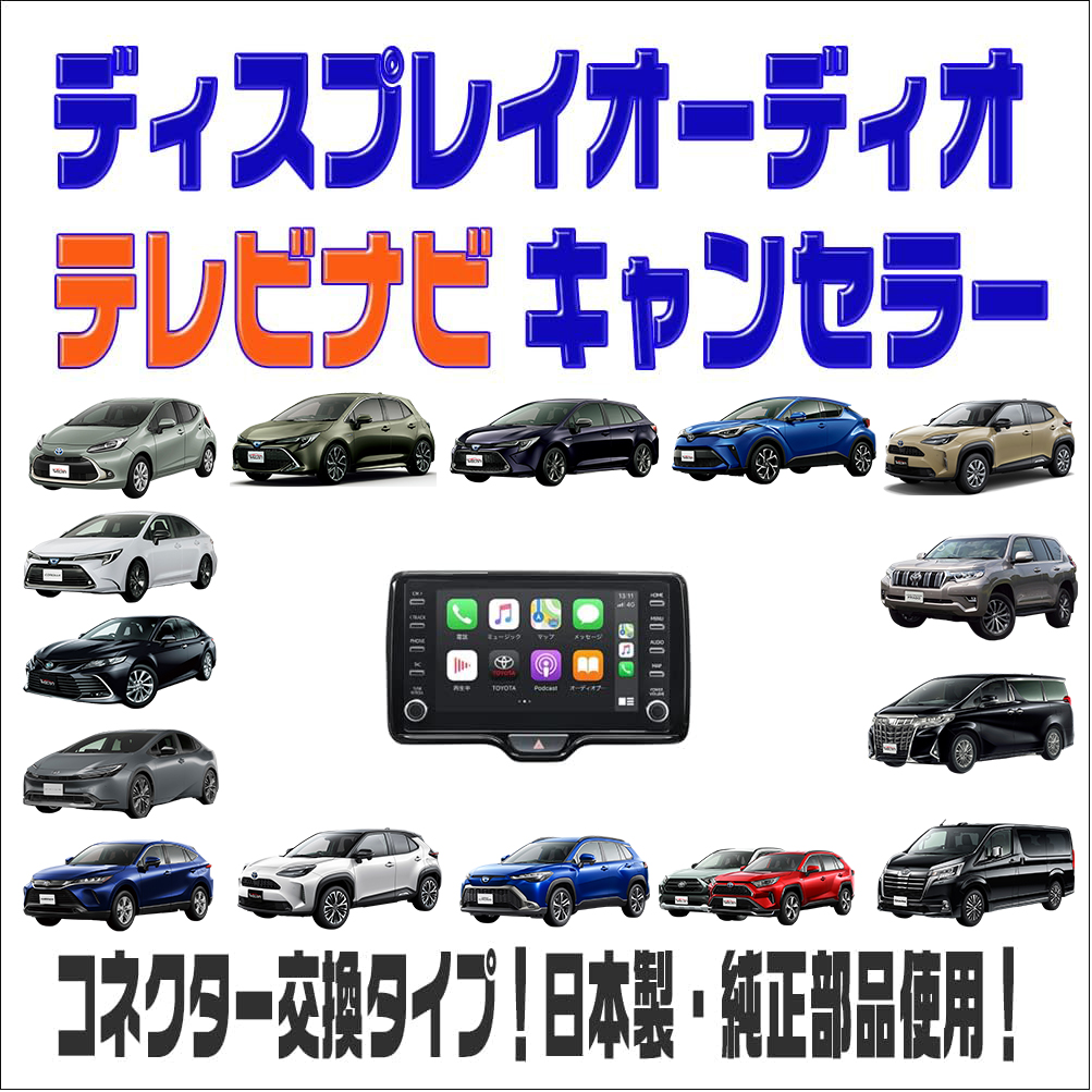 RAV4 AXAH52 54/MXAA52 54 テレビキャンセラー ディスプレイオーディオ