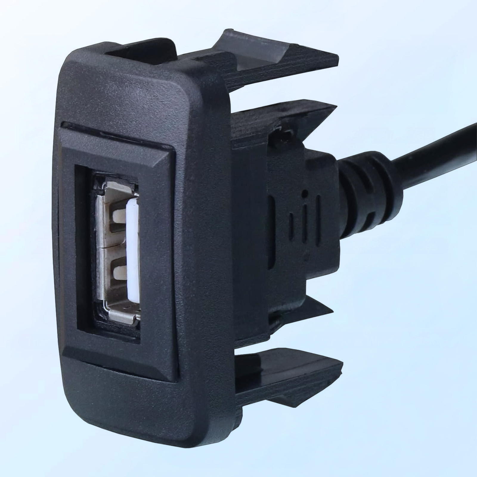 ムーヴ H26.12〜 USBポート増設 USB入力ポート ナビ オーディオ 接続通信パネル スイッチホール トヨタ車系用 タイプB WeCar |  | 09