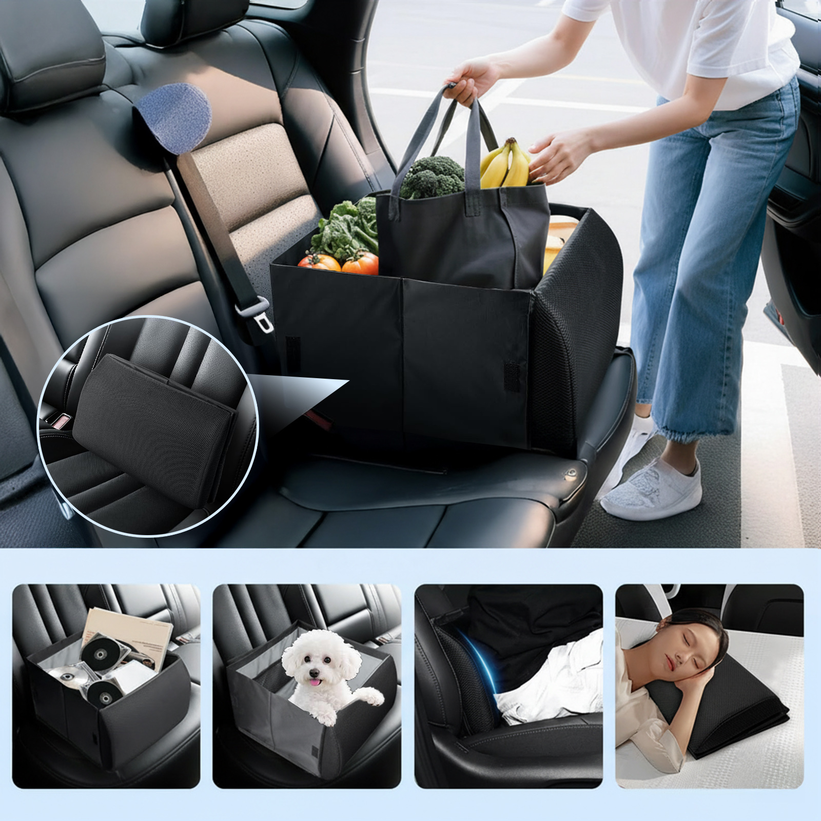 本田 N-ONE JG3 JG4 シートボックス 腰 クッション 収納ボックス