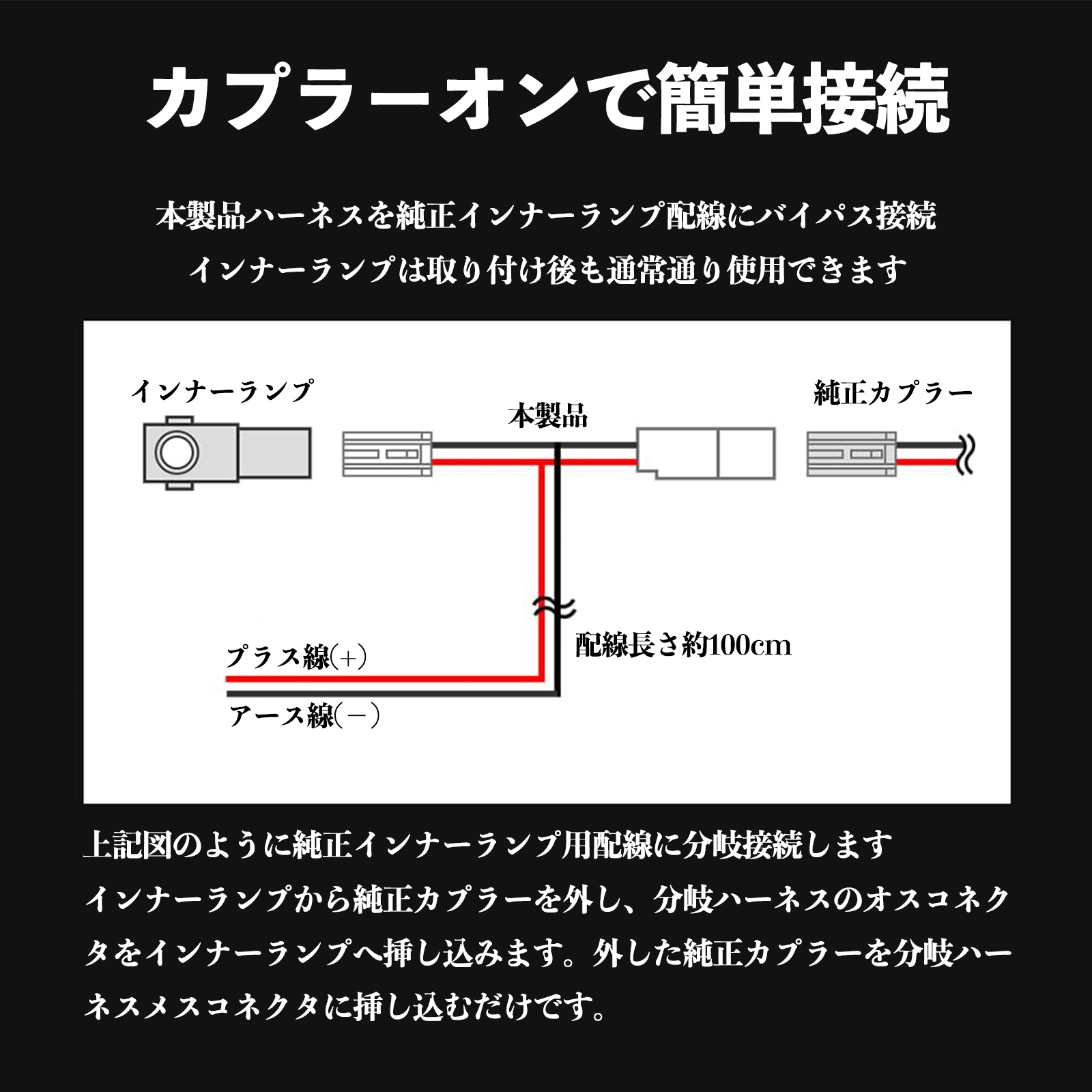 フォレスター SK 現行 フットランプ 増設 配線 LED インナーランプ 足元 分岐配線 グローブボックス コンソール 足元 加工不要 WeCar |  | 07