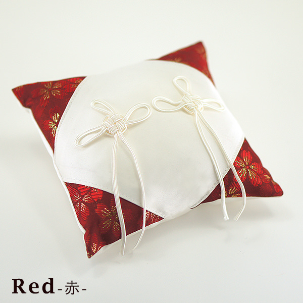 和風リングピロー 完成品 桜風(さくらかぜ) アナザークルー