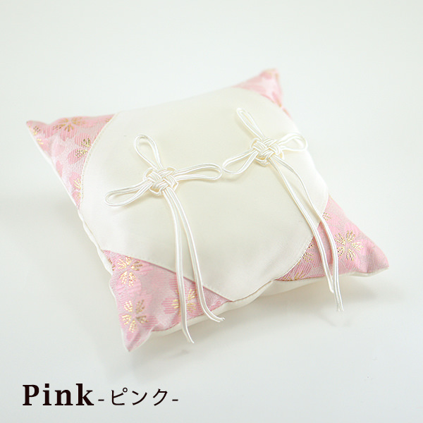 和風リングピロー 完成品 桜風(さくらかぜ) アナザークルー