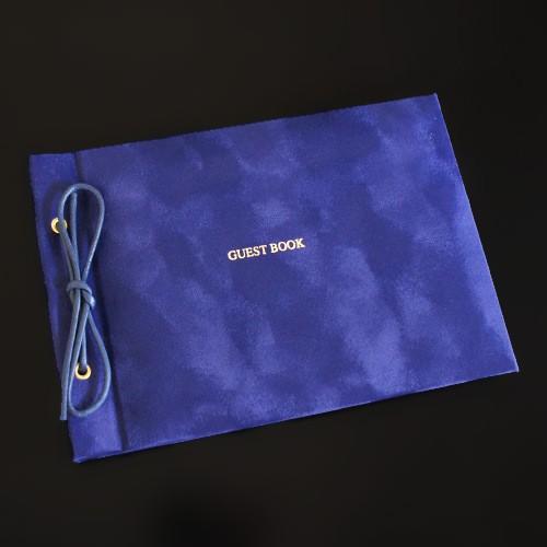 芳名帳 ゲストブック 結婚式 バインダー ウェディング シンプル 名前のみ