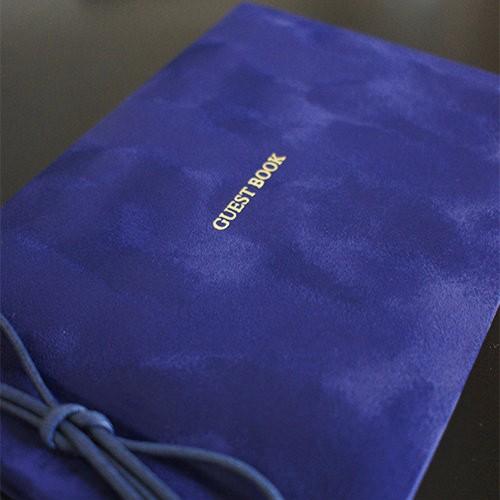 芳名帳 ゲストブック 結婚式 バインダー ウェディング シンプル 名前のみ