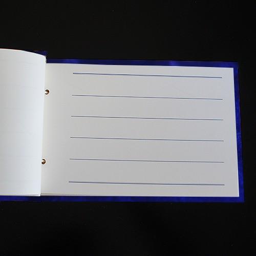 芳名帳 ゲストブック 結婚式 バインダー ウェディング シンプル 名前のみ