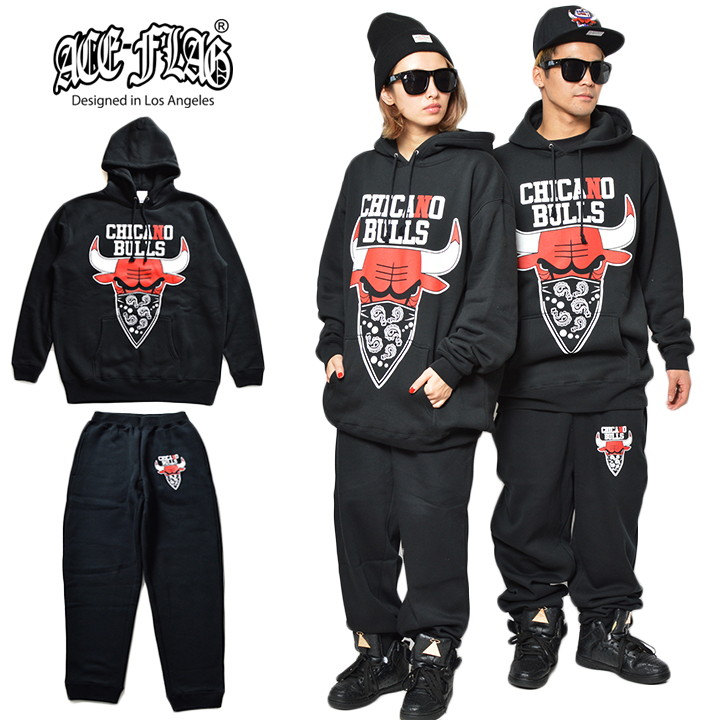 入手困難 即納 エースフラッグ ACEFLAG セットアップ Bronx ACEFLAG ACE FLAG 上下セット 長袖 ブランド 大きいサイズ