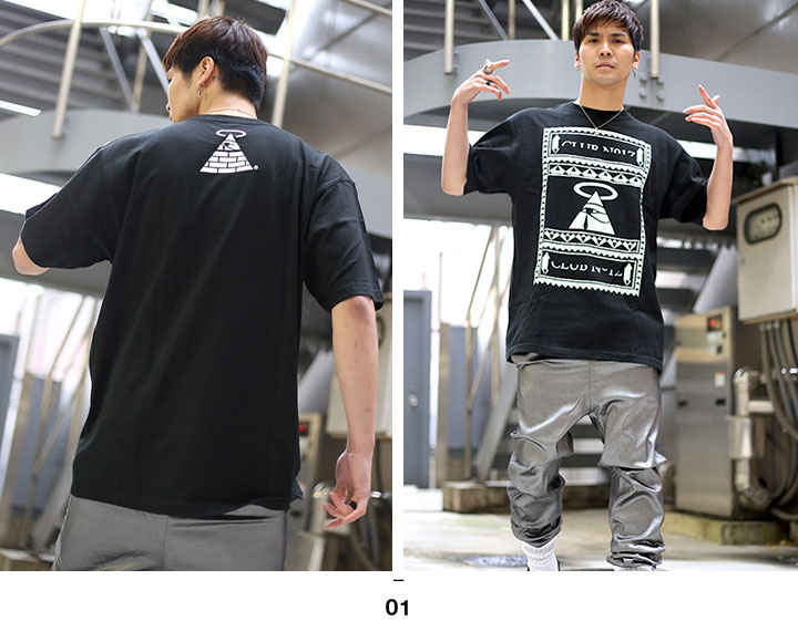 クラブノイズ CLUB NO1Z Tシャツ 半袖 スタッズ ビッグボックス