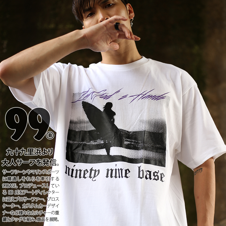 ナインティーナインベース 99BASE Tシャツ サーフィン サーフボード