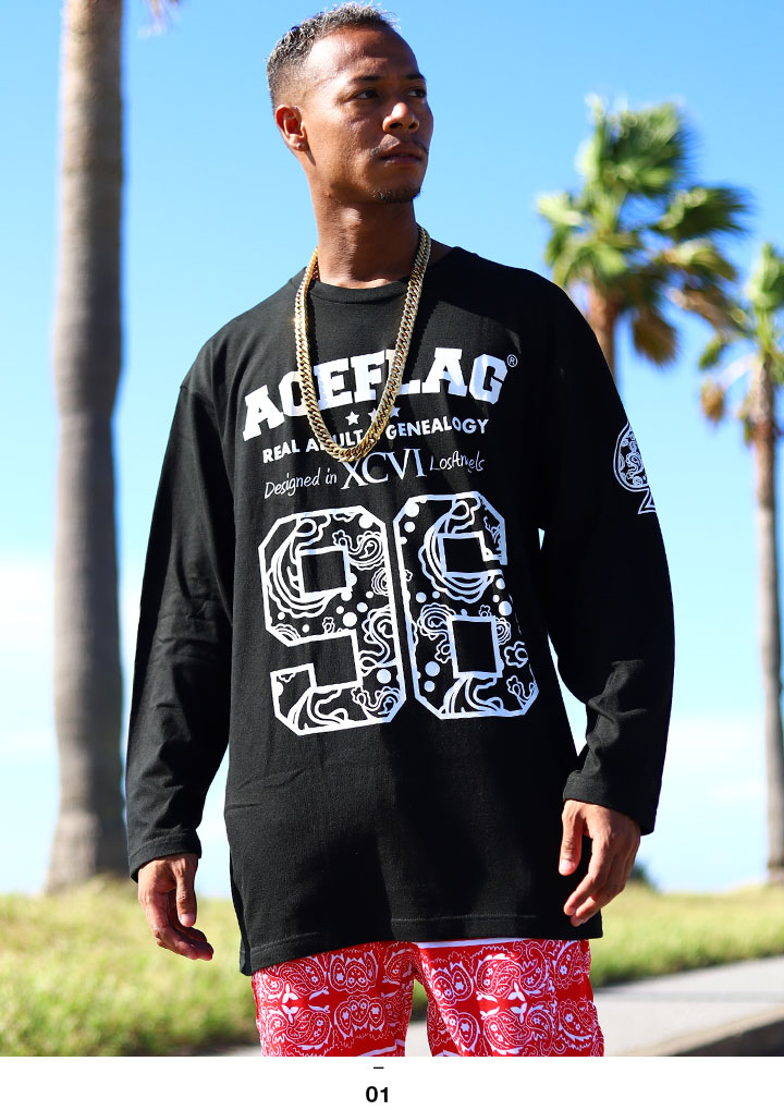 ACEFLAG（エースフラッグ） ロンT : 本格派大人のB系XL&零ZERO - 通販