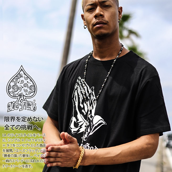 ACEFLAG エースフラッグ Tシャツ 半袖 大きいサイズ かっこいい