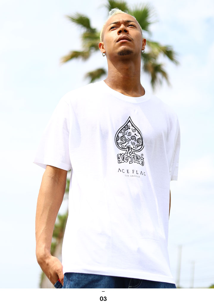 フラグたんTシャツ Lサイズ ACEFLAG（エースフラッグ） ACEFLAG Tシャツ 半袖 春夏用 黒 白 M-2XL