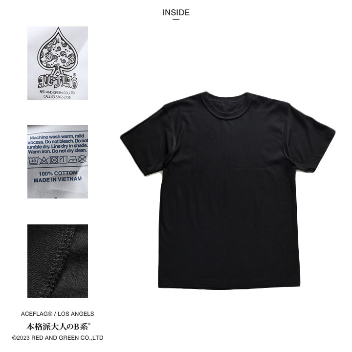 ACE FLAG Tシャツ 半袖 大きいサイズ エースフラッグ ビッグシルエット オーバーサイズ 大麻 マリファナ ヘンプ ロゴ｜weekindenim｜15