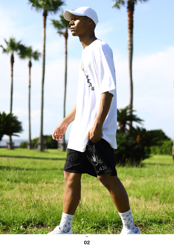 ACE FLAG Tシャツ 半袖 大きいサイズ エースフラッグ ビッグシルエット オーバーサイズ 大麻 マリファナ ヘンプ ロゴ｜weekindenim｜08