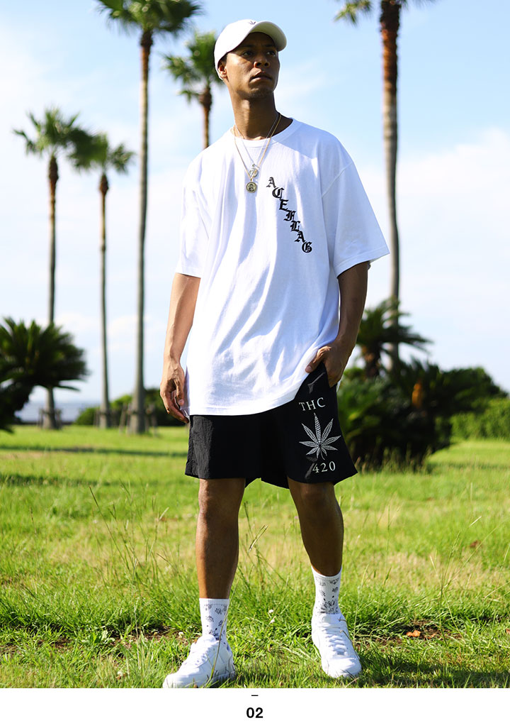 フラグたんTシャツ Lサイズ ACEFLAG（エースフラッグ） ACE FLAG Tシャツ 半袖 大きいサイズ