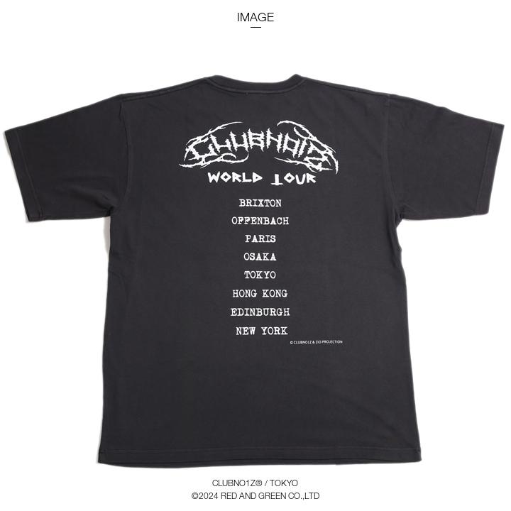 CLUB NO1Z 黒シブ Tシャツ 半袖 大きいサイズ クラブノイズ オーバー
