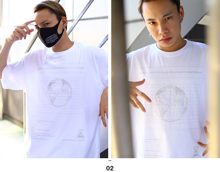 クラブノイズ CLUB NO1Z Tシャツ 半袖 男女兼用 大きいサイズ