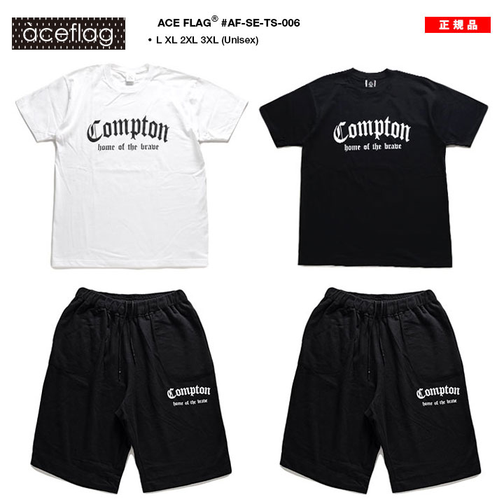 ACEFLAG（エースフラッグ） 上下セット 半袖 ブランド Tシャツ ハーフ
