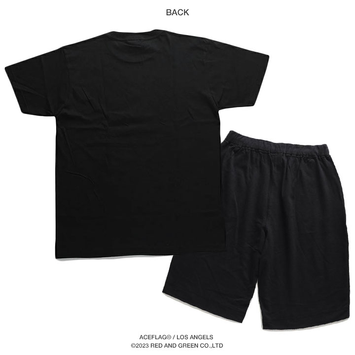 ACEFLAG（エースフラッグ） 上下セット 半袖 ブランド Tシャツ ハーフ